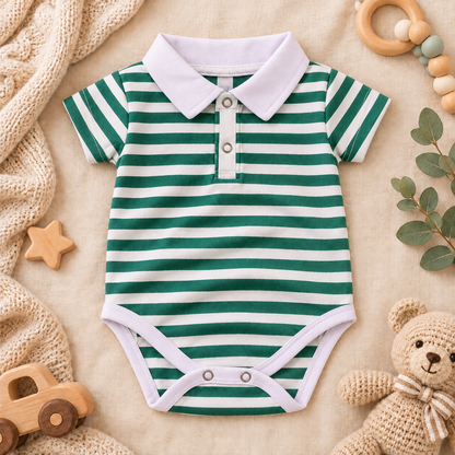 Body cuello polo para niño