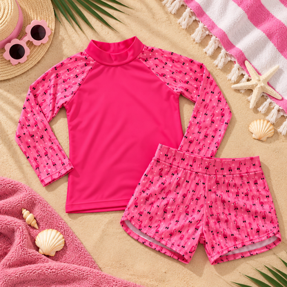 Traje de baño 2 piezas para bebés y niñas