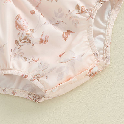 Body vestido estampado para bebé