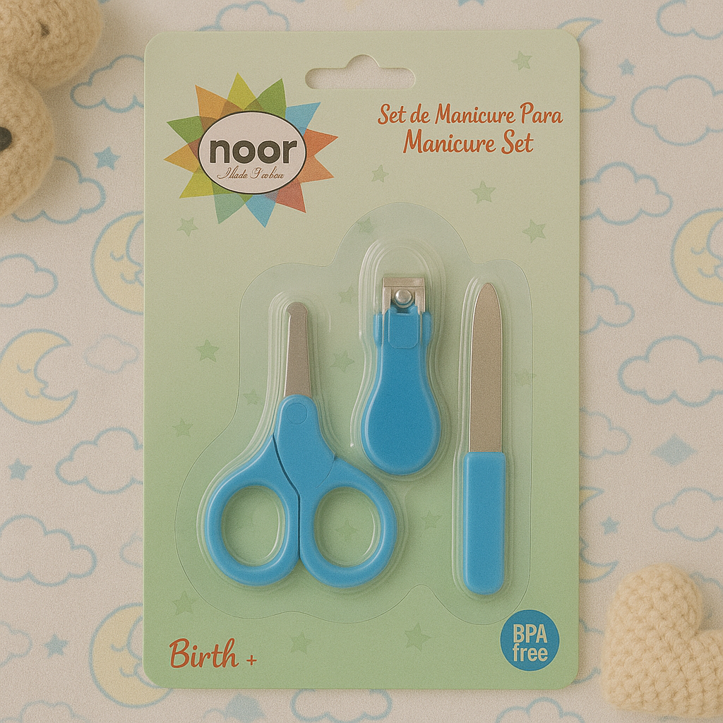 Set de manicure para bebés y niños