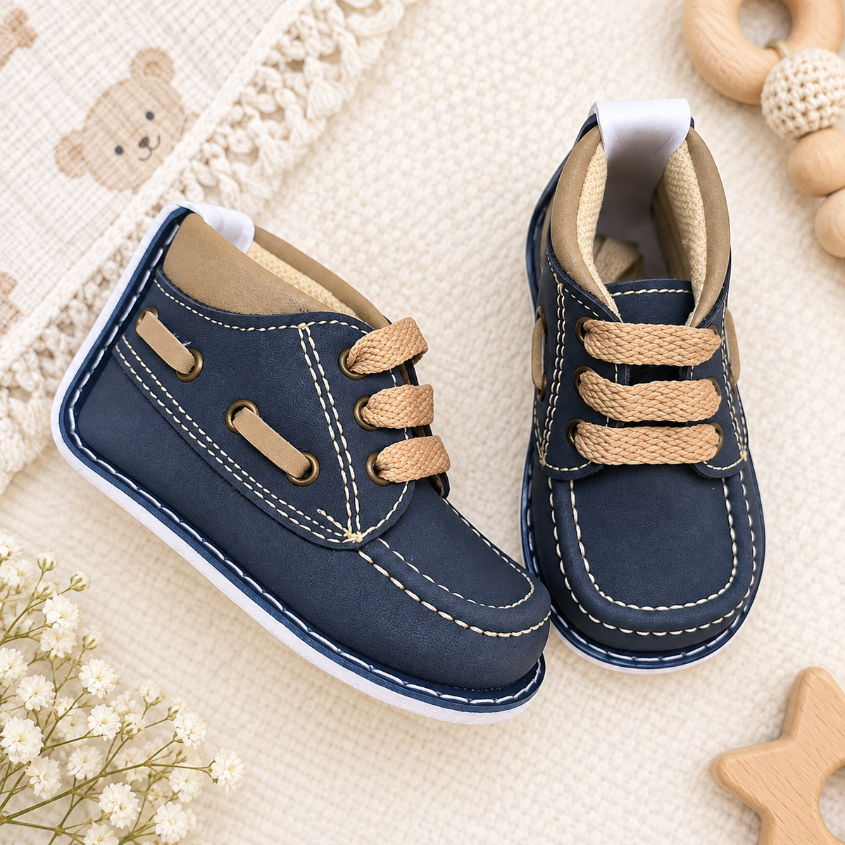 Zapatos no tuerce mapache para niño