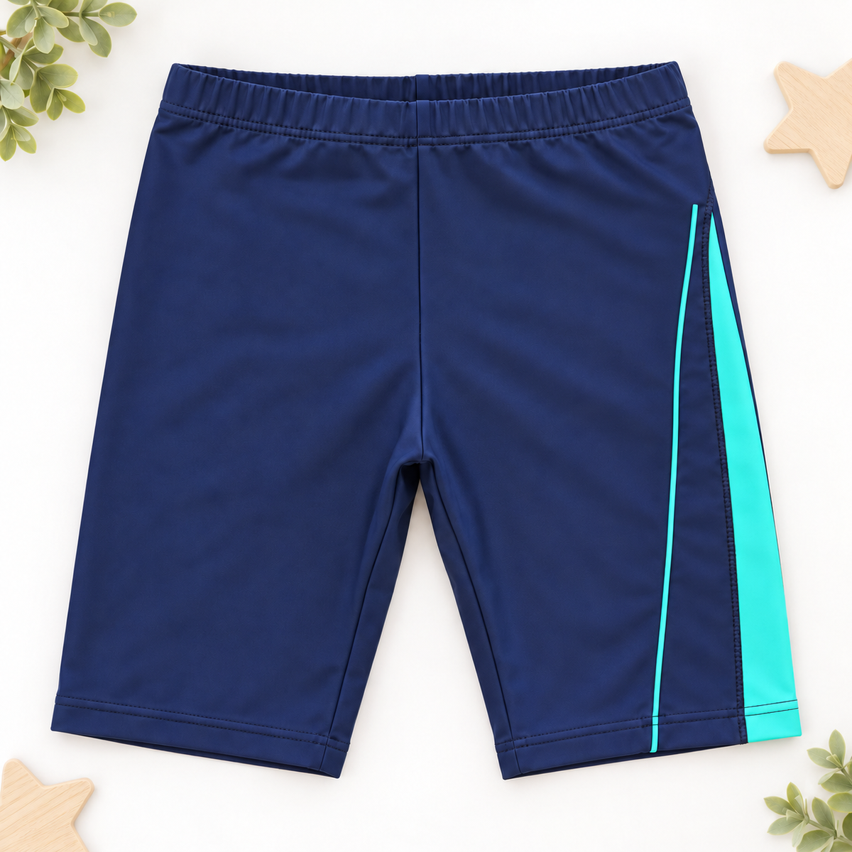 Pantaloneta larga de baño en licra para niños