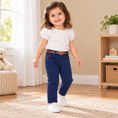 Pantalón 100% algodón para niña
