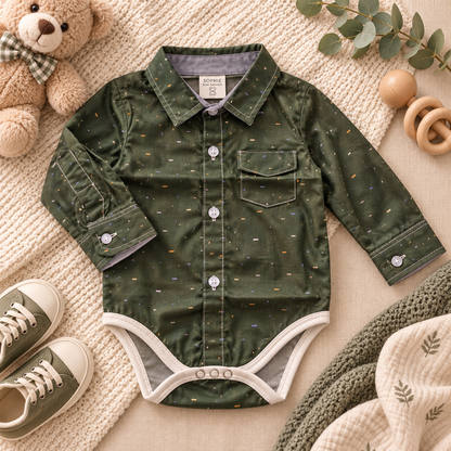 Body camisero manga larga para niño