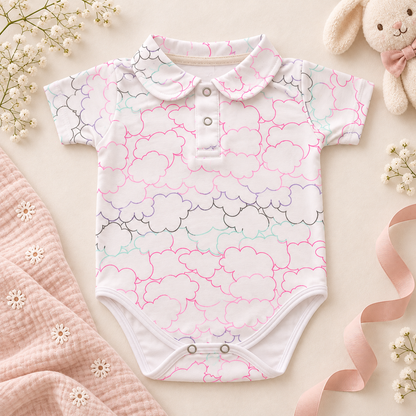 Body cuello bebé para niña