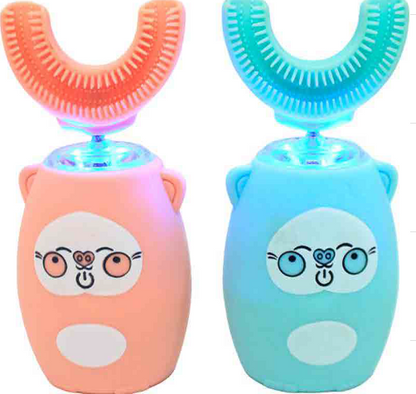 Cepillo Dental Lava Encias en U Eléctrico Recargable para niños