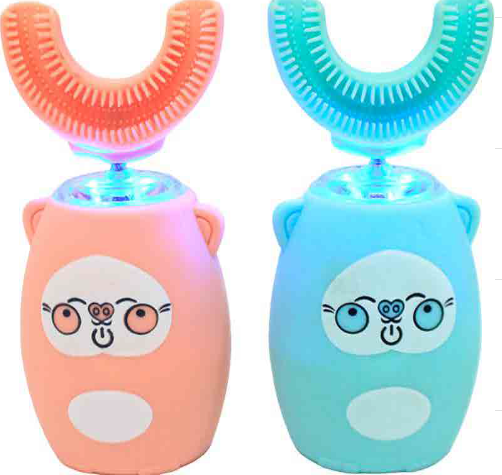 Cepillo Dental Lava Encias en U Eléctrico Recargable para niños