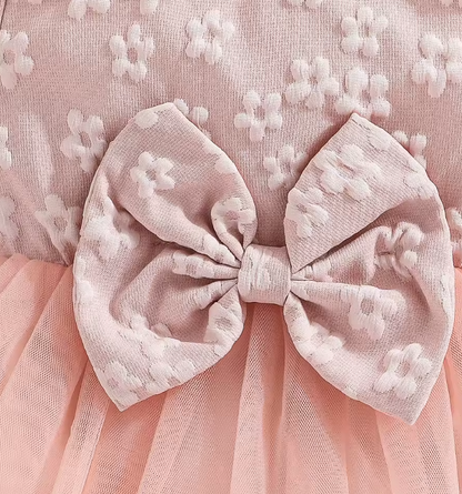 Vestido tutu con torerito manga larga para niña