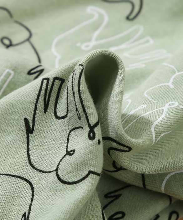 Primera muda 8 piezas estampada elefante para niño
