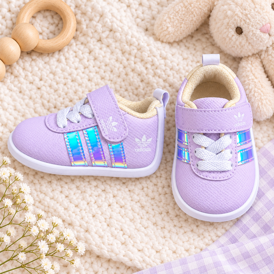 Tenis no tuerce lila para niña